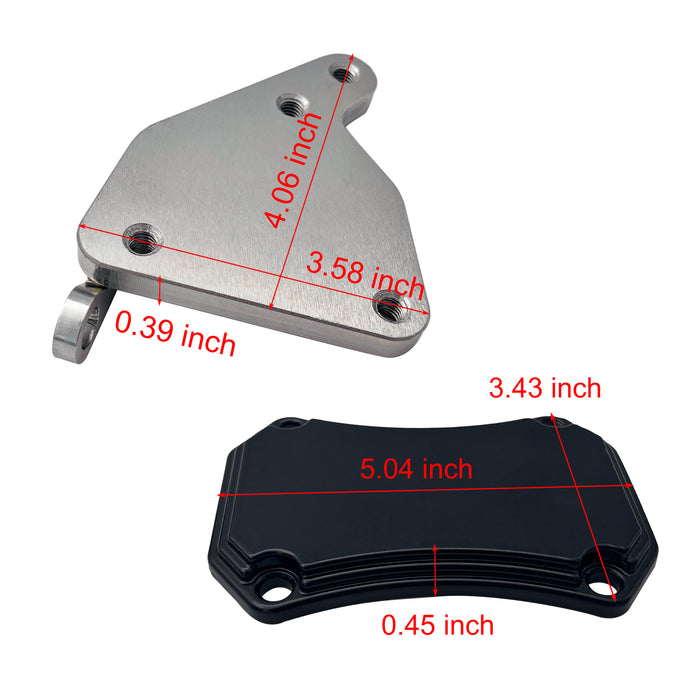 Seguler 4" DPF & CAT DPF/CCV/EGR Delete Kit for 2011-2015 6.6L Chevy/GMC Duramax Diesel LML