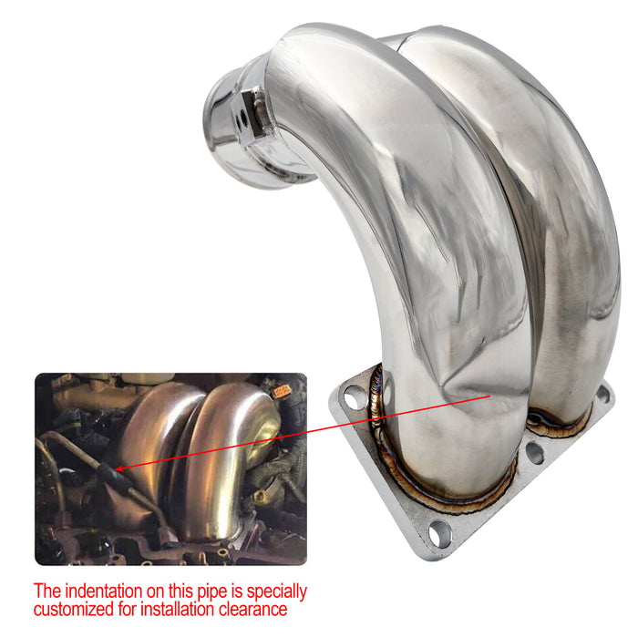 Seguler 2010-2018 6.7L Dodge Ram Cummins 3.5" High Flow Intake Manifold Elbow Horn Tube/EGR Throttle Cooler Valve