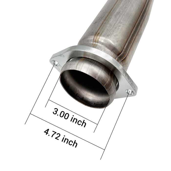 Seguler 3.5" Cat & Muffler Delete Pipe 2003-2007 6.0L Ford Powerstroke