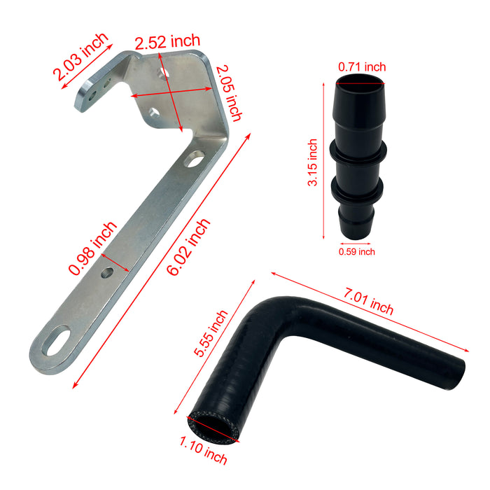 For 2014-2019 3.0L Dodge Ram 1500 EcoDiesel EGR Valve & Cooler Delete Kit