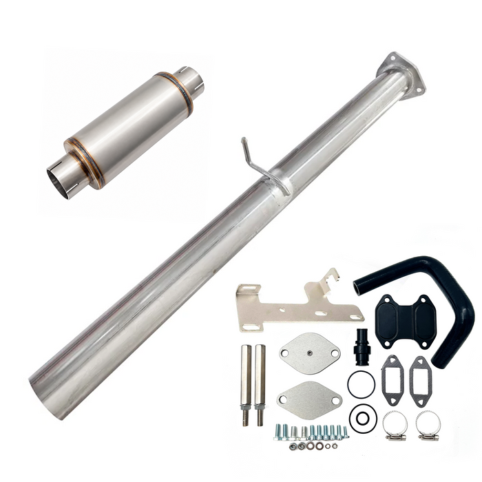 Seguler EGR & 4"/5" DPF Delete Pipe Kit for 2007-2024 6.7L Dodge Ram Cummins