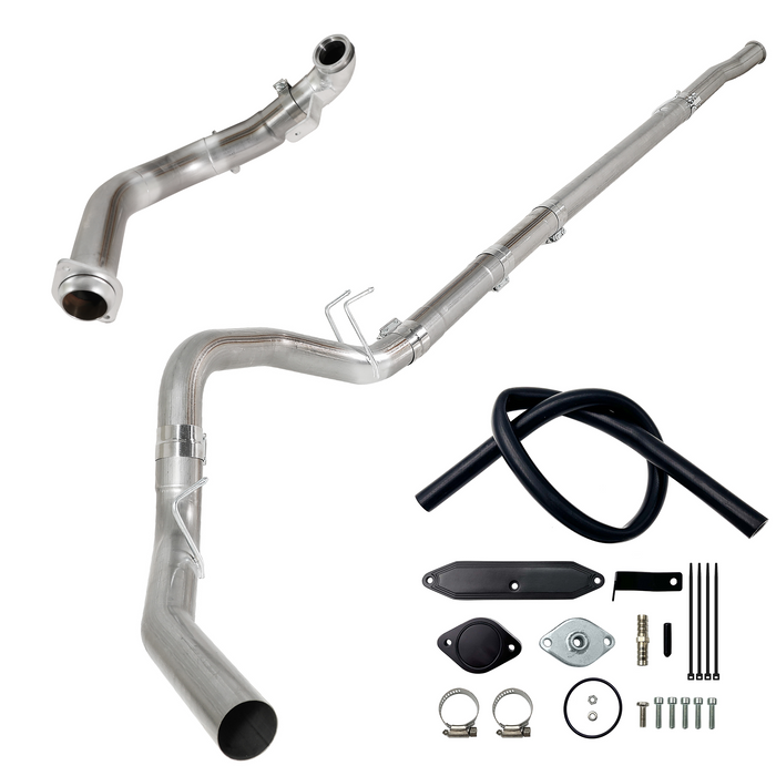 Seguler EGR & 4"/5" DPF Delete Pipe Kit for 2003-2023 6.0L 6.4L 6.7L Ford Powerstroke
