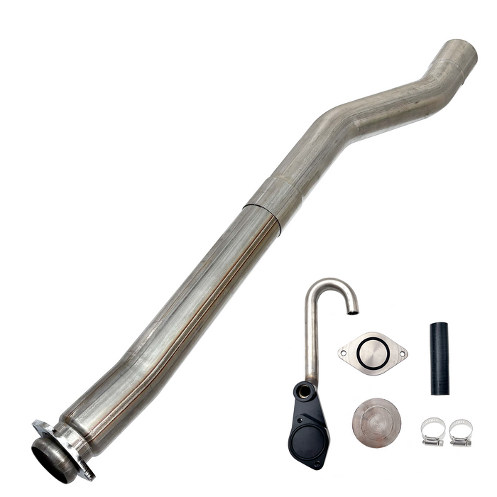 Seguler EGR & 4"/5" DPF Delete Pipe Kit for 2003-2023 6.0L 6.4L 6.7L Ford Powerstroke