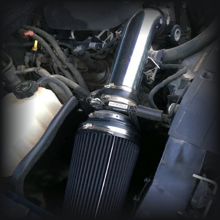 Seguler Cold Air Intake w/Heat Shield for 2009-2013 4.8L 5.3L 6.0L Chevy GMC 1500