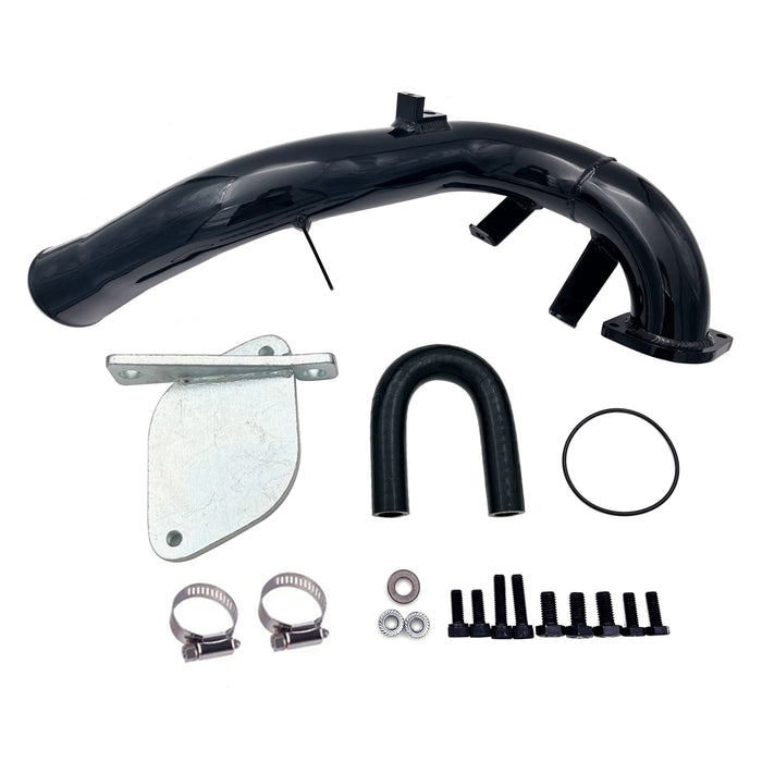 Seguler 2007.5-2010 6.6L Duramax LMM Passenger Up-Pipe & EGR Delete Kit w/intake