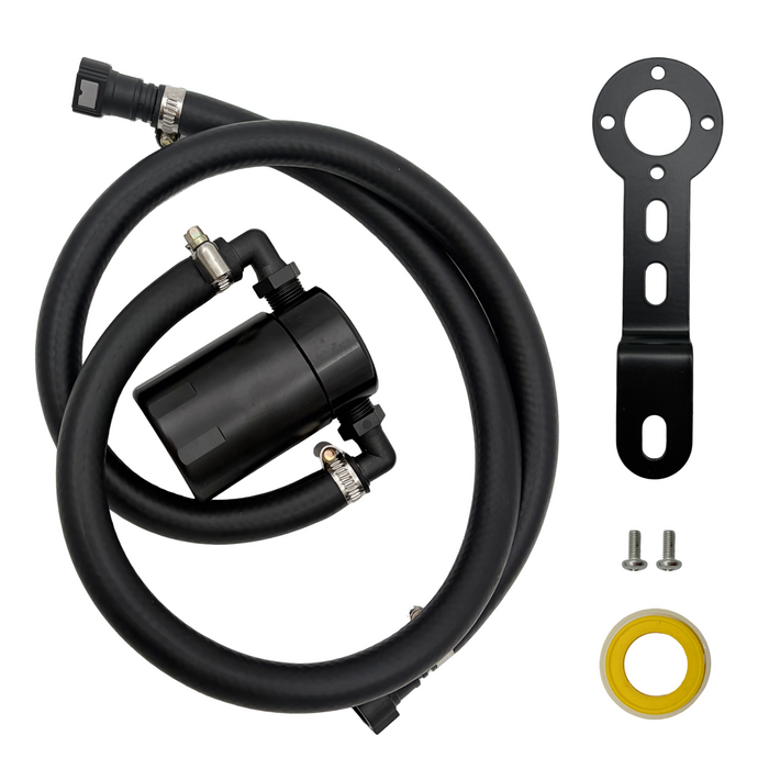 Seguler Oil Catch Can Separator Kit for 2014-2018 5.3L 6.2L Chevy Silverado GMC Sierra 1500 Tahoe Yukon