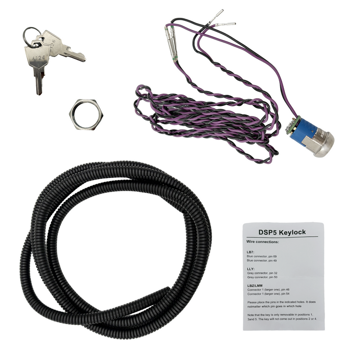 Seguler Key Lock SOTF Switch 2004.5-2005 Chevy GMC Duramax LLY