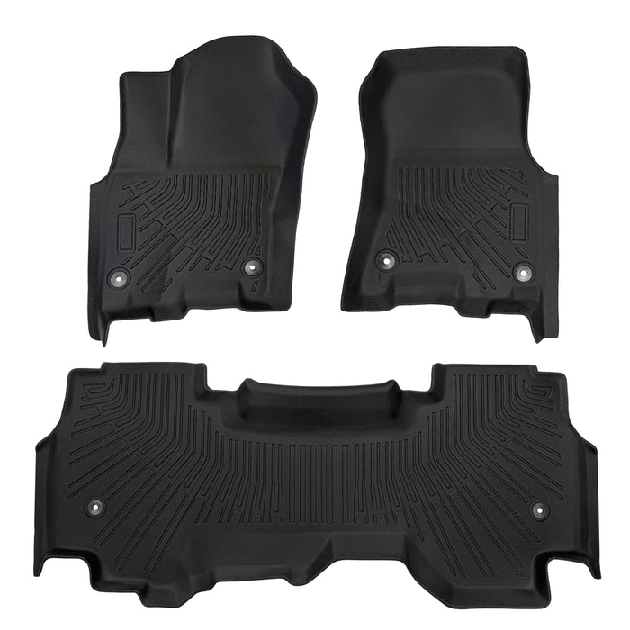 Seguler All-Weather TPE Floor Mats for 2025-2026 Dodge Ram 1500 Quad Cab