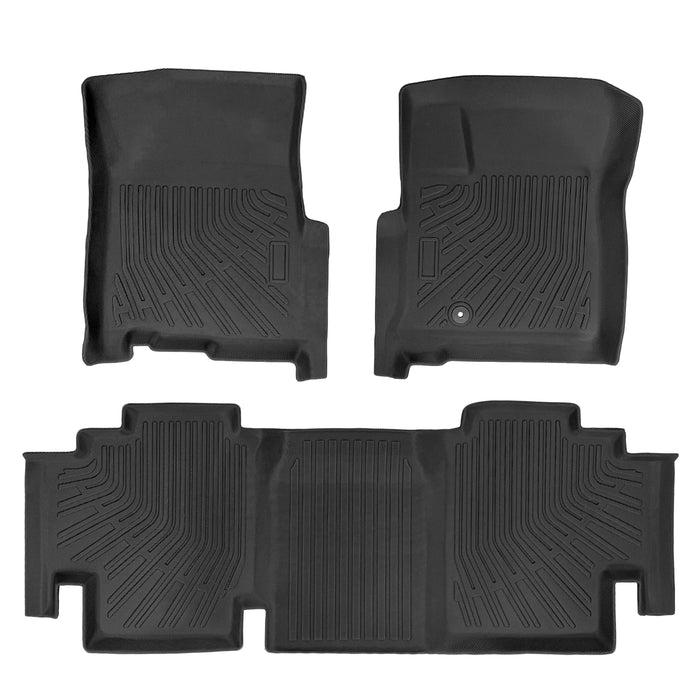 Seguler All-Weather TPE Floor Mats for 1999-2007 Ford F250 F350 F450 SuperCab