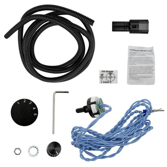Seguler Charged Air Cooler 5 Position SOTF Switch for 2011-2022 6.7L Ford Powerstroke