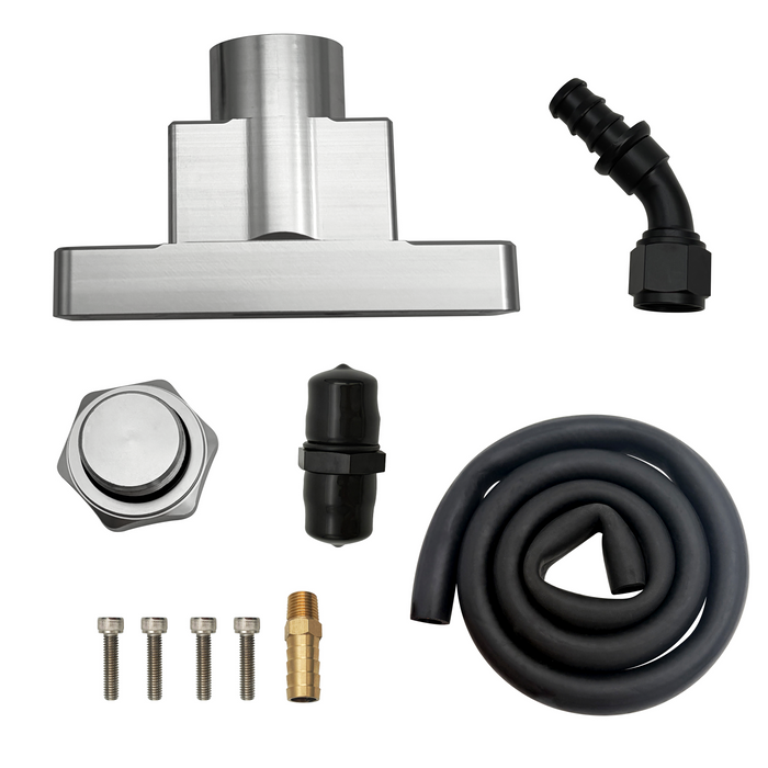 Seguler CCV PCV ReRoute Delete Kit for 2008-2010 6.4L Ford Powerstroke Diesel