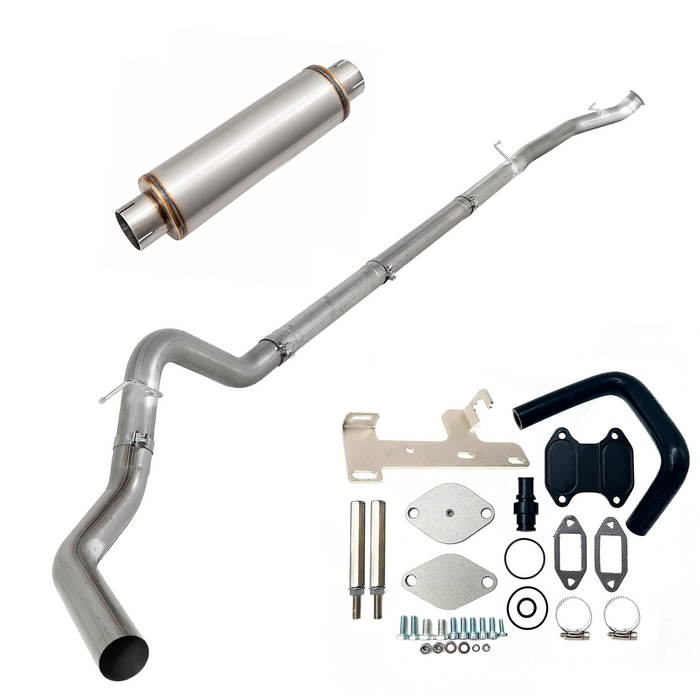 Seguler EGR & 4"/5" DPF Delete Pipe Kit for 2007-2024 6.7L Dodge Ram Cummins