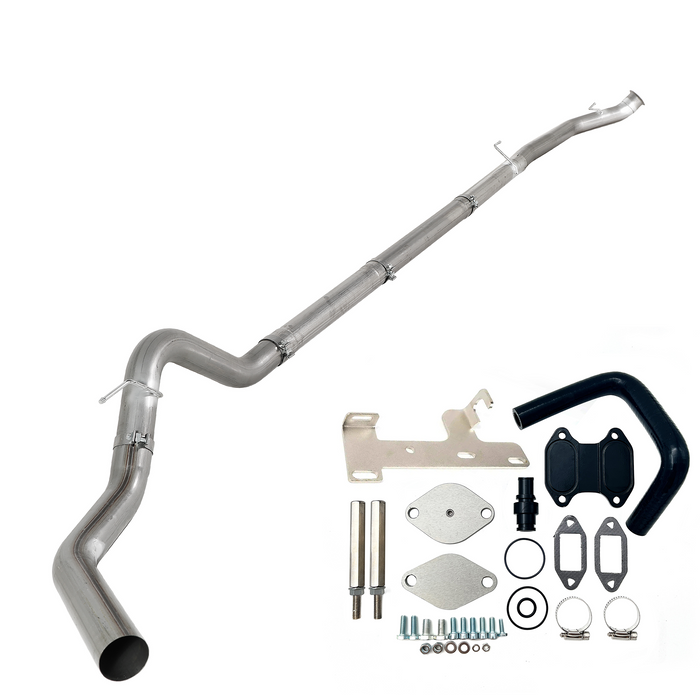 Seguler EGR & 4"/5" DPF Delete Pipe Kit for 2007-2024 6.7L Dodge Ram Cummins