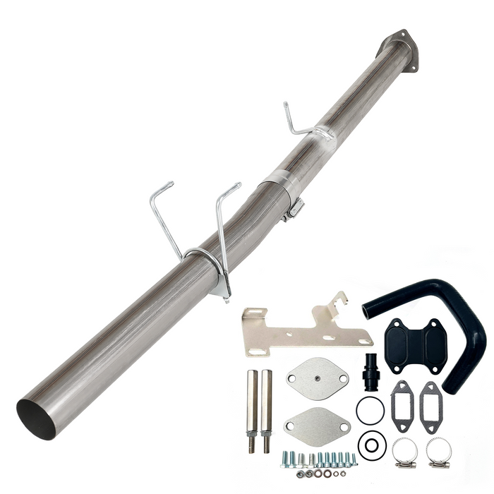 Seguler EGR & 4"/5" DPF Delete Pipe Kit for 2007-2024 6.7L Dodge Ram Cummins