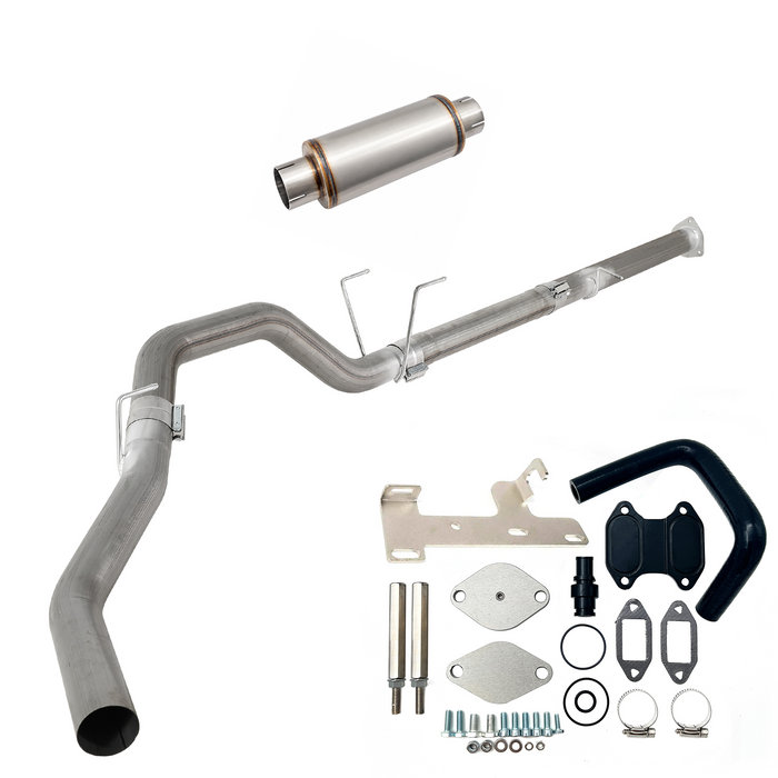 Seguler EGR & 4"/5" DPF Delete Pipe Kit for 2007-2024 6.7L Dodge Ram Cummins
