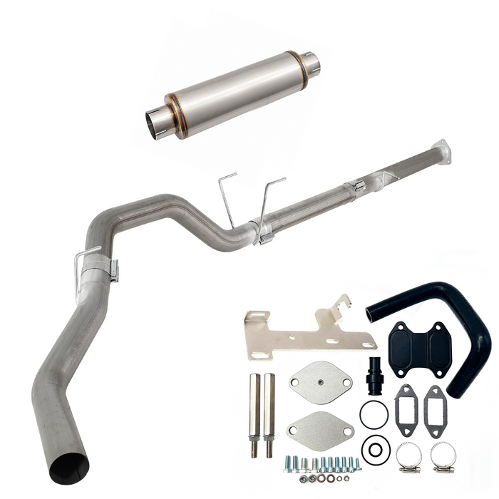 Seguler EGR & 4"/5" DPF Delete Pipe Kit for 2007-2024 6.7L Dodge Ram Cummins