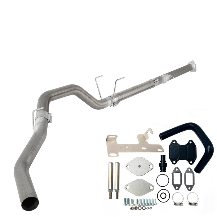 Seguler EGR & 4"/5" DPF Delete Pipe Kit for 2007-2024 6.7L Dodge Ram Cummins