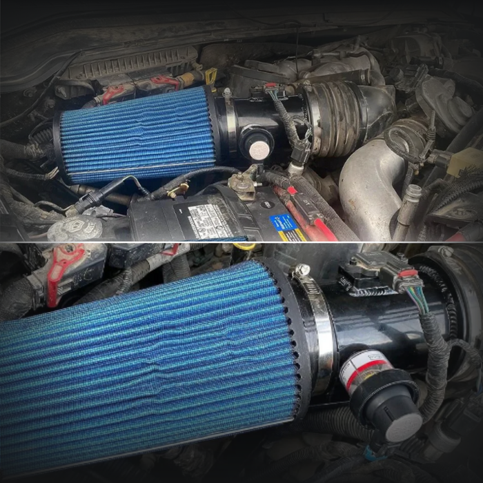 Seguler Cold Air Intake Kit for 1999-2016 1999–2016 Ford F-250 F-350 7.3L 6.0L 6.4L 6.7L