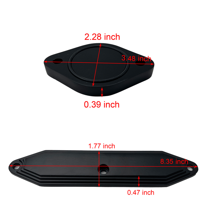 For 2011-2023 6.7L Ford F250 F350 F450 F550 Powerstroke Diesel EGR Valve Delete Cooler Delete Kit