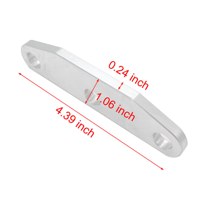 Stainless Steel Fuel Pump Block Off Plate Kit For Toyota 20R 22R 22RE Pickup 4Runner Celica