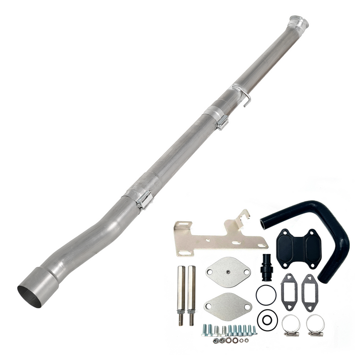 Seguler EGR & 4"/5" DPF Delete Pipe Kit for 2007-2024 6.7L Dodge Ram Cummins