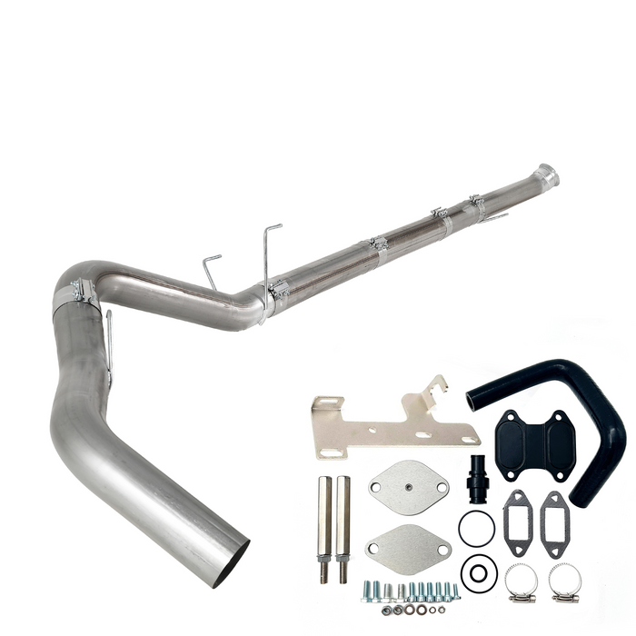 Seguler EGR & 4"/5" DPF Delete Pipe Kit for 2007-2024 6.7L Dodge Ram Cummins