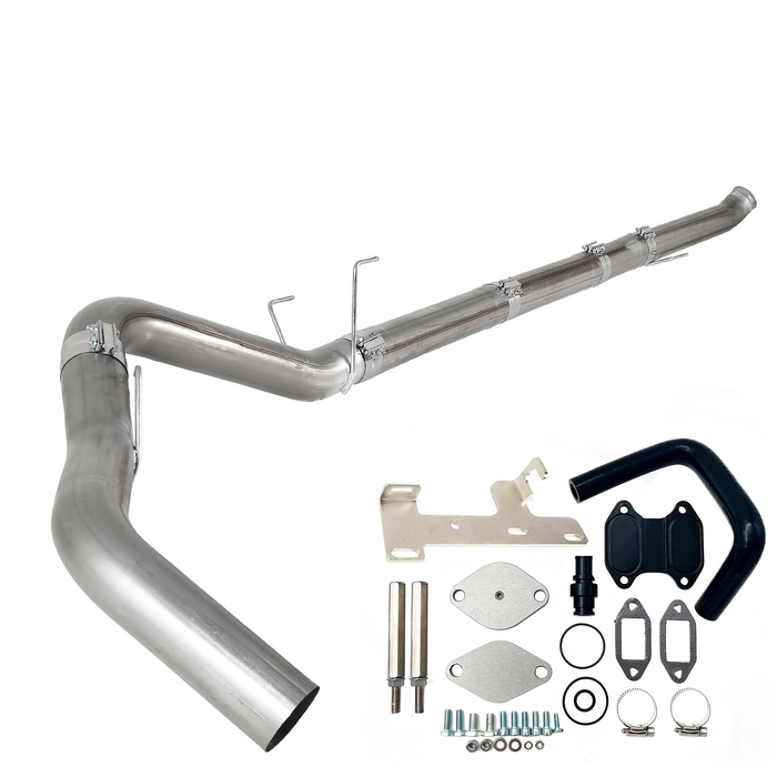 Seguler EGR & 4"/5" DPF Delete Pipe Kit for 2007-2024 6.7L Dodge Ram Cummins