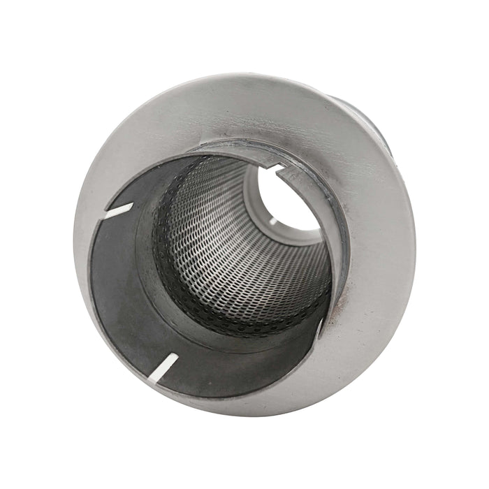 Seguler 4 Inch Muffler Delete Pipe 20 Inch Length for Diesel Exhaust Stainless Steel