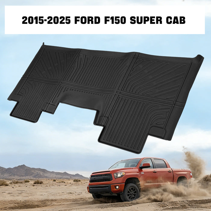 Seguler All-Weather TPE Floor Mats for 2015-2025 Ford F150 SuperCab