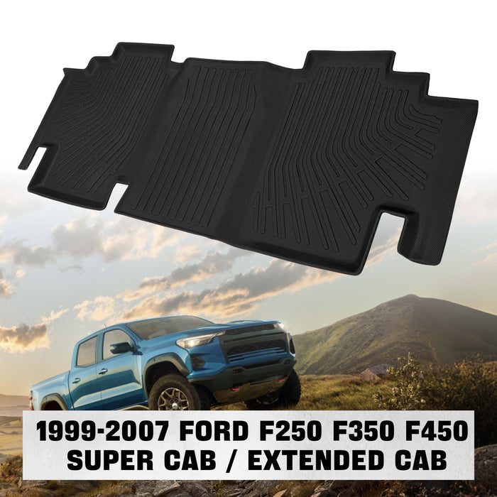 Seguler All-Weather TPE Floor Mats for 1999-2007 Ford F250 F350 F450 SuperCab