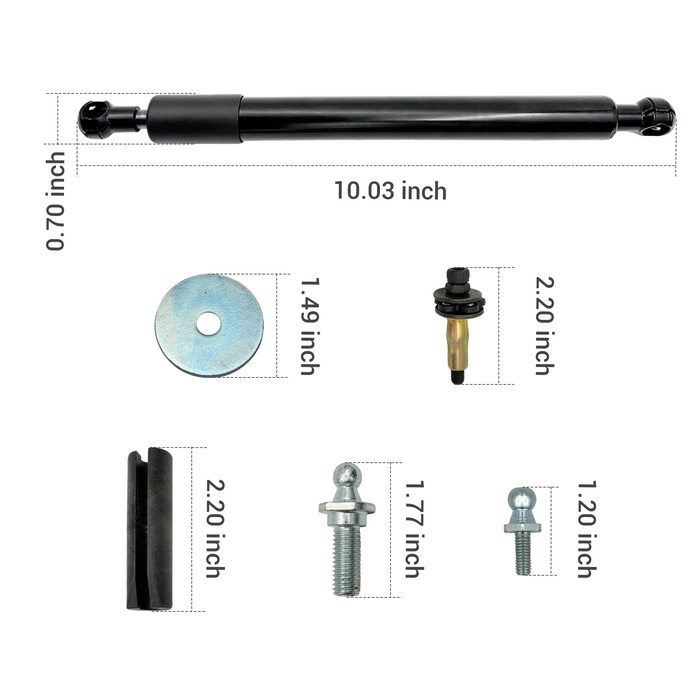 Seguler Tailgate Assist Shock for 2003-2008 Ram 1500 & 2003-2009 Ram 2500 3500
