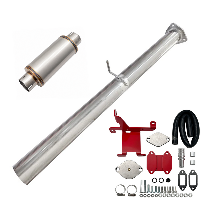 Seguler EGR & 4"/5" DPF Delete Pipe Kit for 2007-2024 6.7L Dodge Ram Cummins