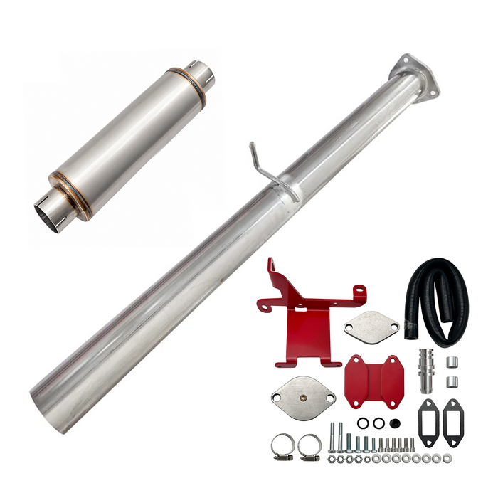 Seguler EGR & 4"/5" DPF Delete Pipe Kit for 2007-2024 6.7L Dodge Ram Cummins