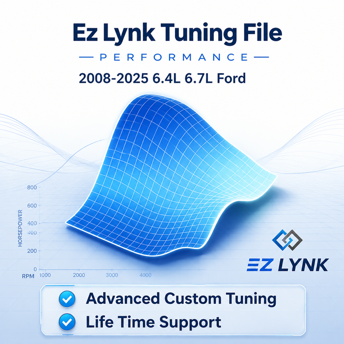 Seguler EZ LYNK TUNING FILE for 2008-2025 6.4L & 6.7L Ford Powerstroke