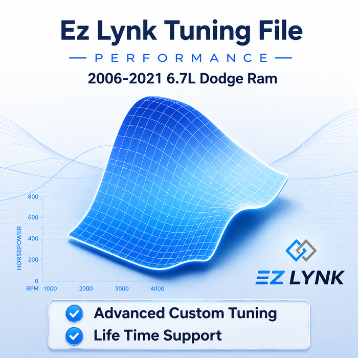 Seguler EZ LYNK TUNING FILE for 2006-2021 6.7L Dodge Ram