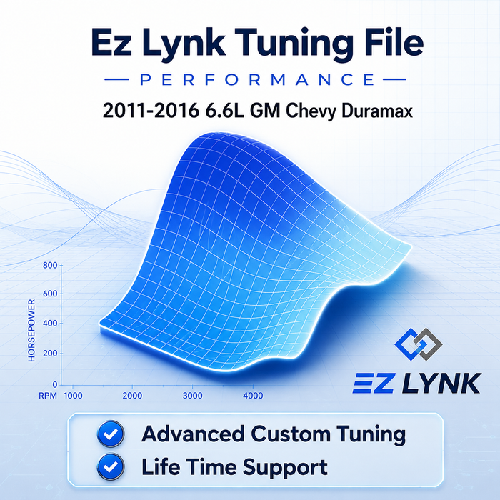 Seguler EZ LYNK TUNING FILE for 2011-2016 6.6L Chevy Duramax