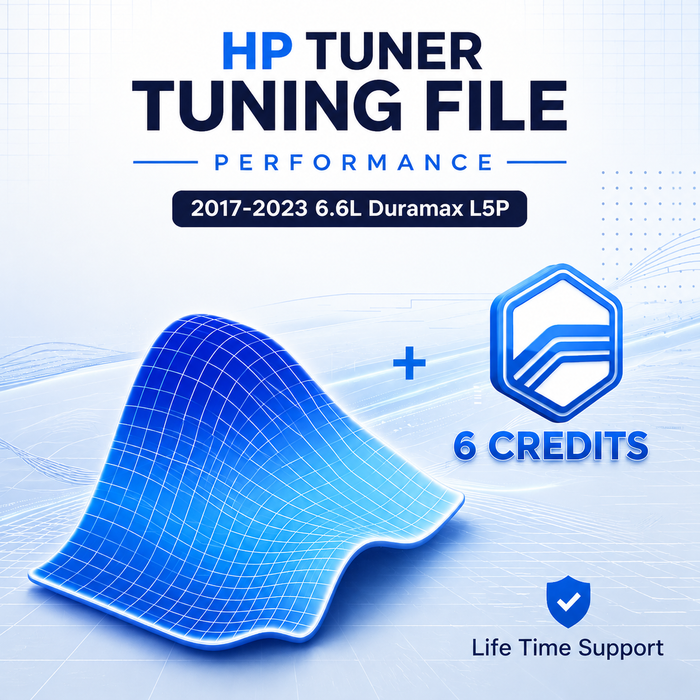 Seguler HP Tuner TUNING FILE + 6 Credits for 2017-2023 6.6L Chevy Duramax