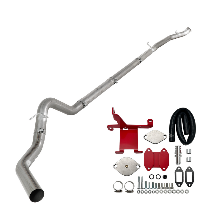 Seguler EGR & 4"/5" DPF Delete Pipe Kit for 2007-2024 6.7L Dodge Ram Cummins