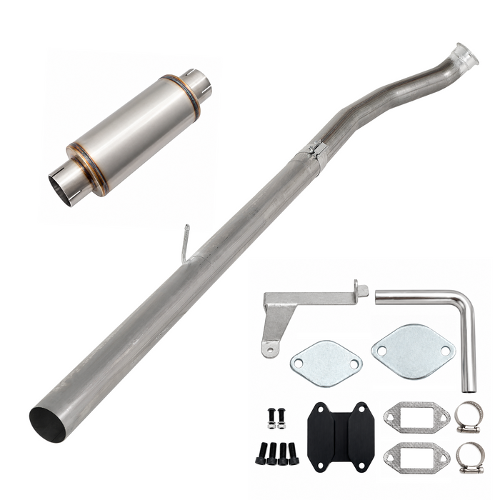 Seguler EGR & 4"/5" DPF Delete Pipe Kit for 2007-2024 6.7L Dodge Ram Cummins