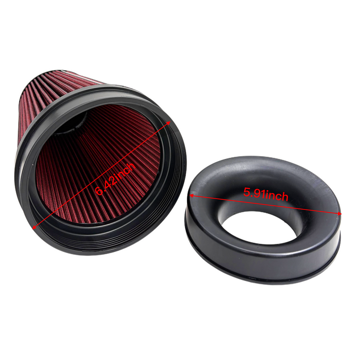 Seguler Cold Air Intake w/ Filter for 2014-2018 5.3L/6.2L Chevy GMC 1500