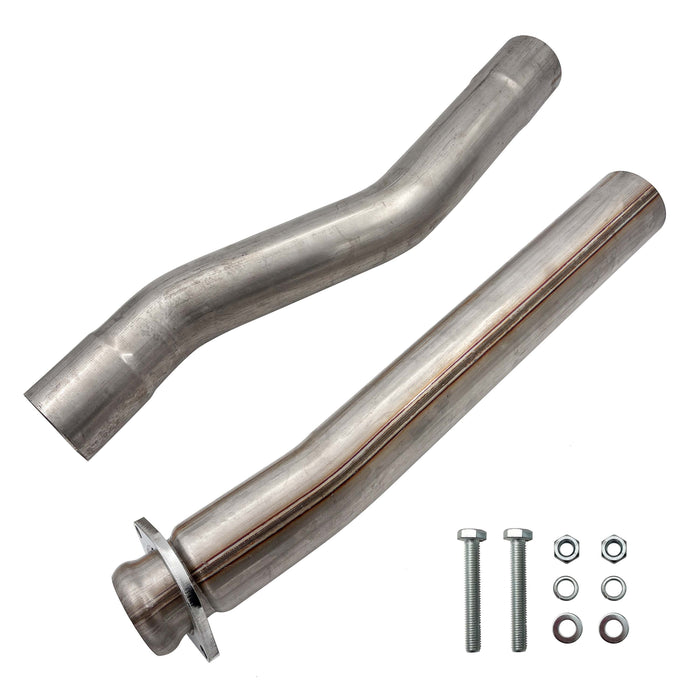 Seguler 3.5" Cat & Muffler Delete Pipe 2003-2007 6.0L Ford Powerstroke