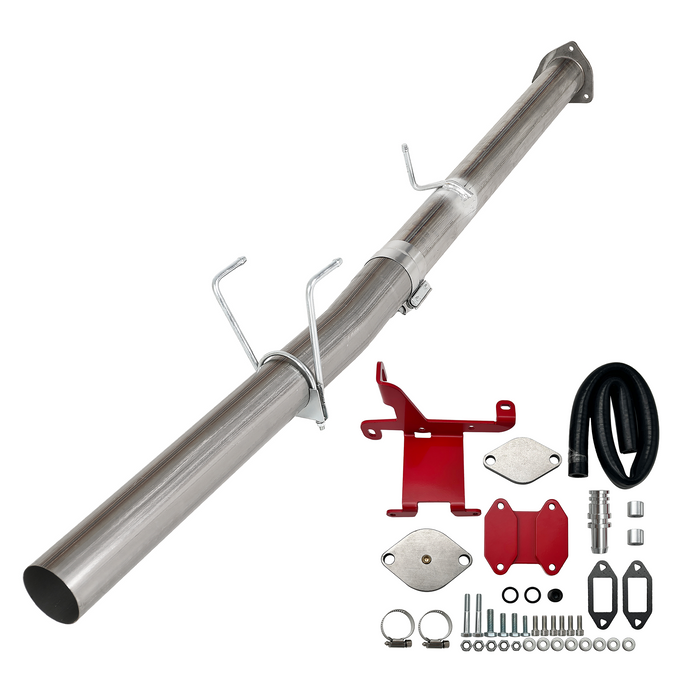 Seguler EGR & 4"/5" DPF Delete Pipe Kit for 2007-2024 6.7L Dodge Ram Cummins
