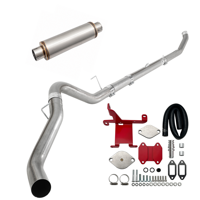 Seguler EGR & 4"/5" DPF Delete Pipe Kit for 2007-2024 6.7L Dodge Ram Cummins