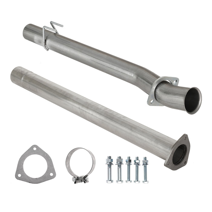 Seguler 4" Exhaust Delete Pipe & CCV Reroute EGR Delete Kit for 2011-2019 6.7L Powerstroke
