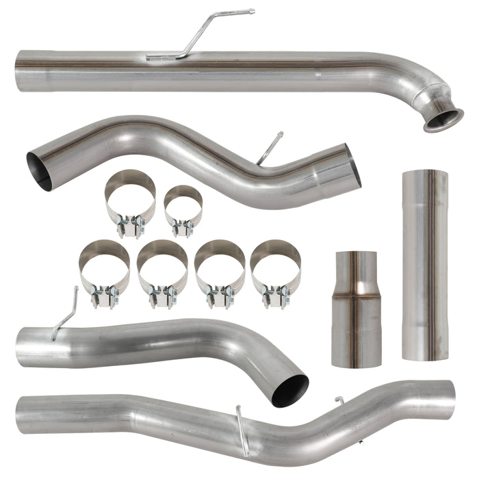 Seguler 5" DPF Delete downpipe-back exhaust for 2007.5-2010 6.6L Duramax LMM