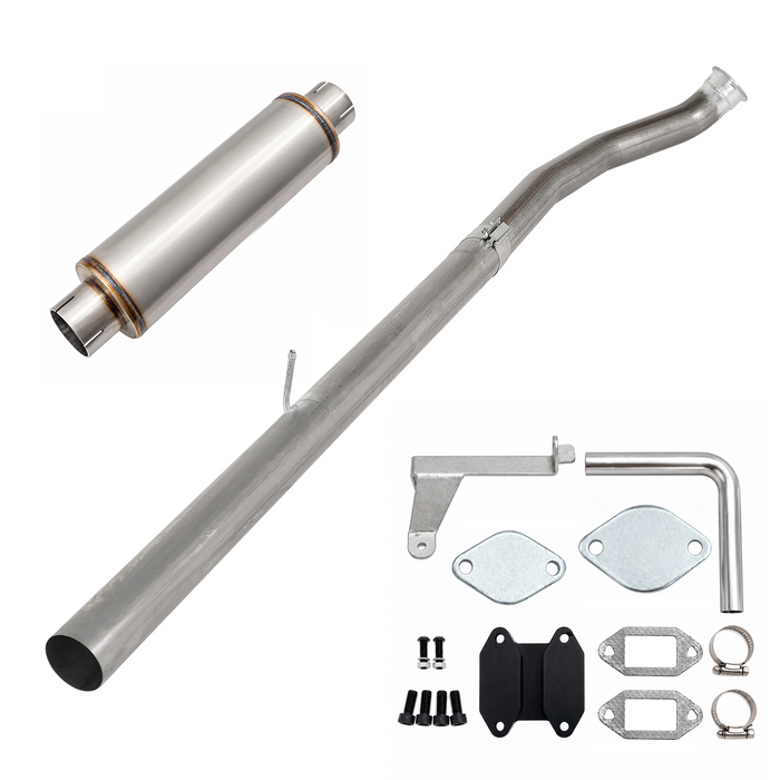 Seguler EGR & 4"/5" DPF Delete Pipe Kit for 2007-2024 6.7L Dodge Ram Cummins