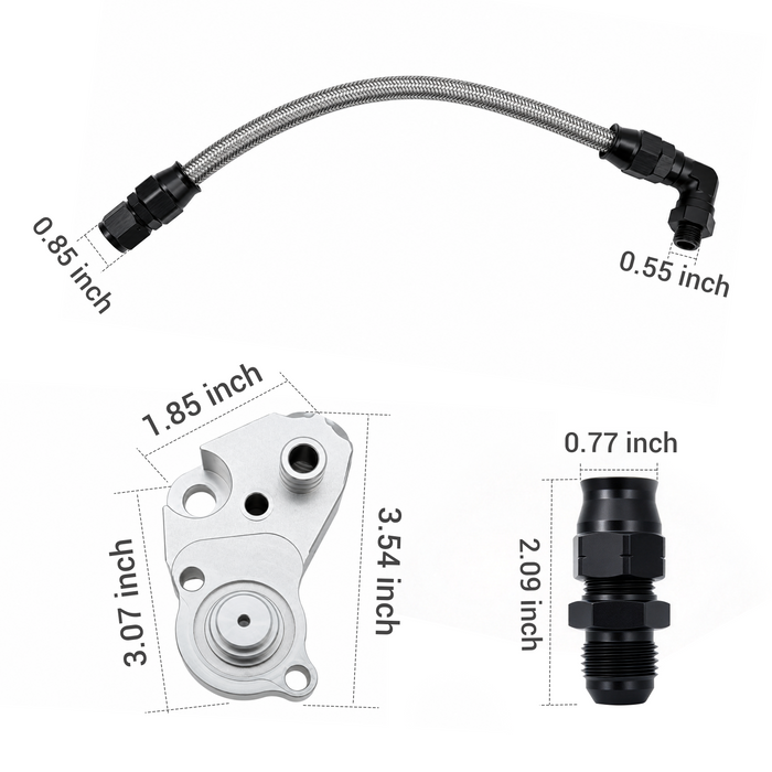 Seguler CP4 Disaster Prevention Bypass Kit for 2011-2014 Ford 6.7L Powerstroke