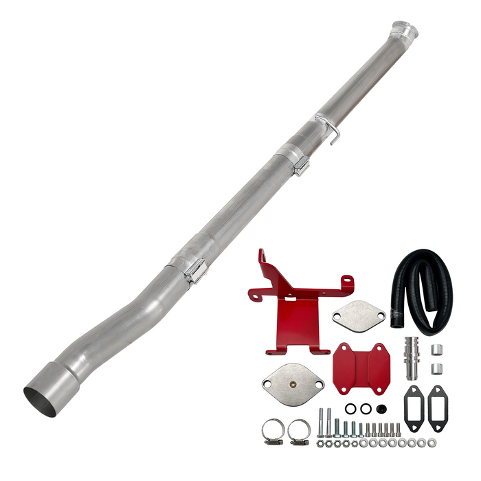 Seguler EGR & 4"/5" DPF Delete Pipe Kit for 2007-2024 6.7L Dodge Ram Cummins