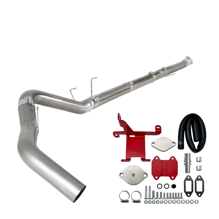 Seguler EGR & 4"/5" DPF Delete Pipe Kit for 2007-2024 6.7L Dodge Ram Cummins