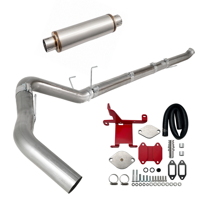 Seguler EGR & 4"/5" DPF Delete Pipe Kit for 2007-2024 6.7L Dodge Ram Cummins
